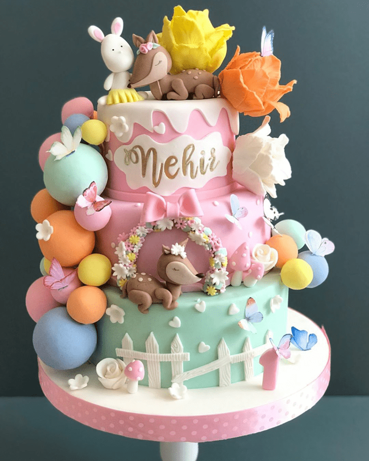 Bambi Birthday Cake Ideas Images (Pictures)