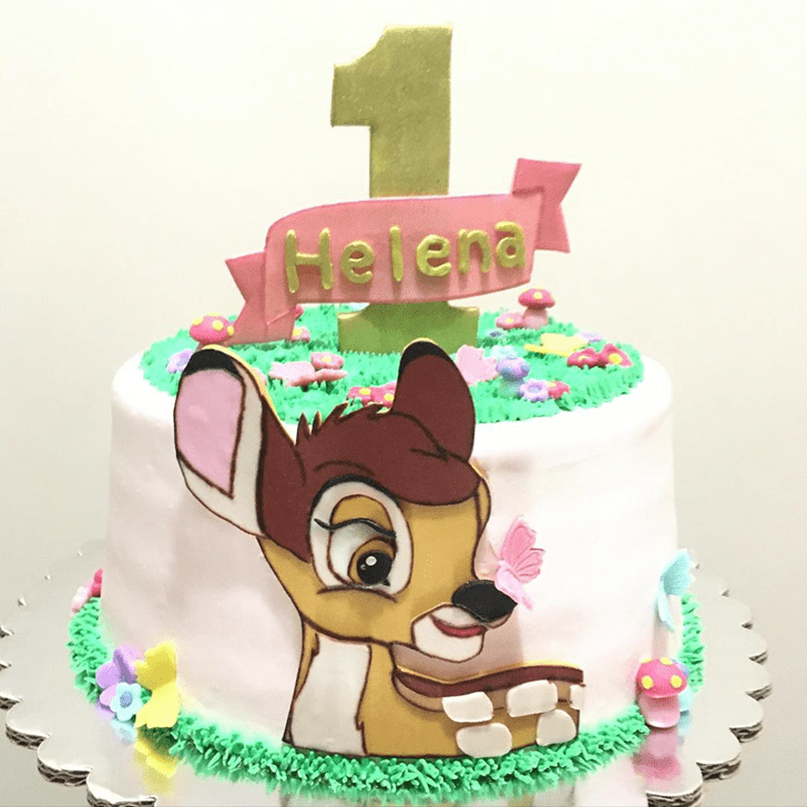 Bambi Birthday Cake Ideas Images (Pictures)