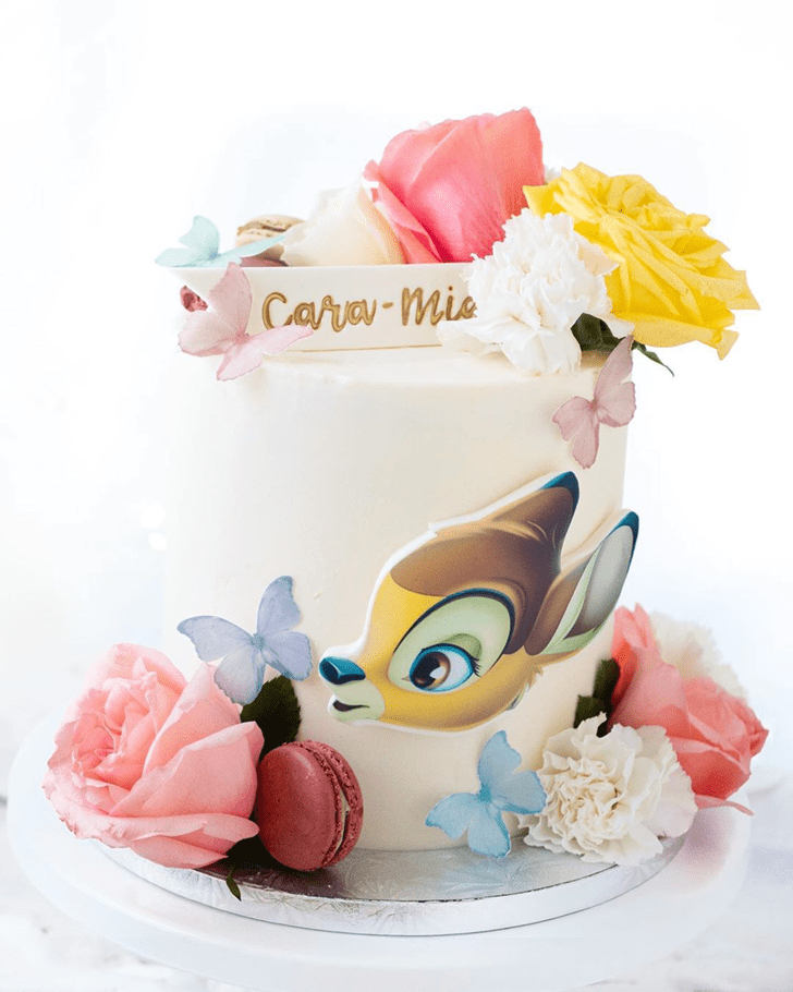 Bambi Birthday Cake Ideas Images (Pictures)