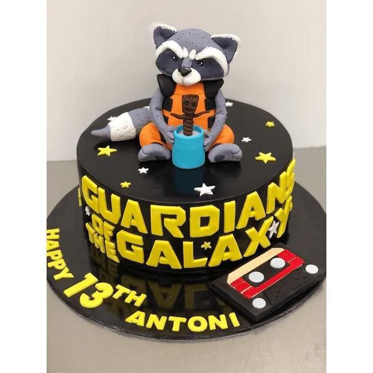 Charming Guardians of the Galaxy Cake