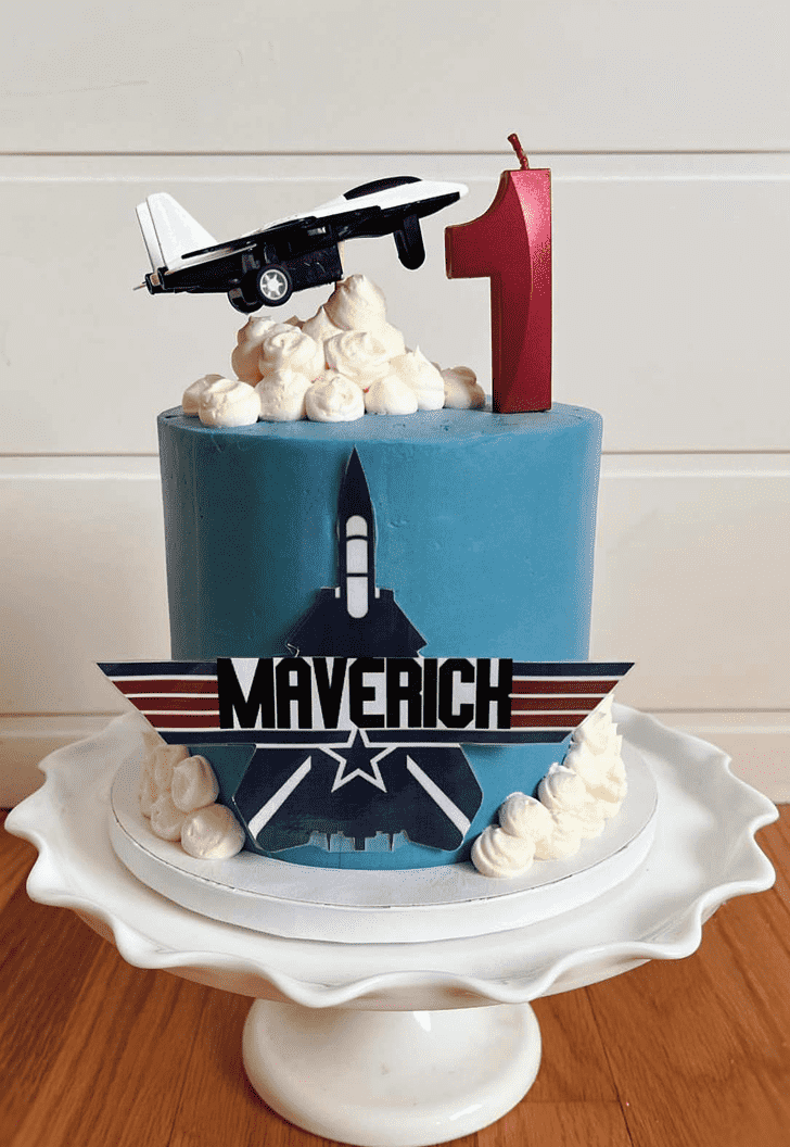 Top Gun Birthday Cake Ideas Images (Pictures)